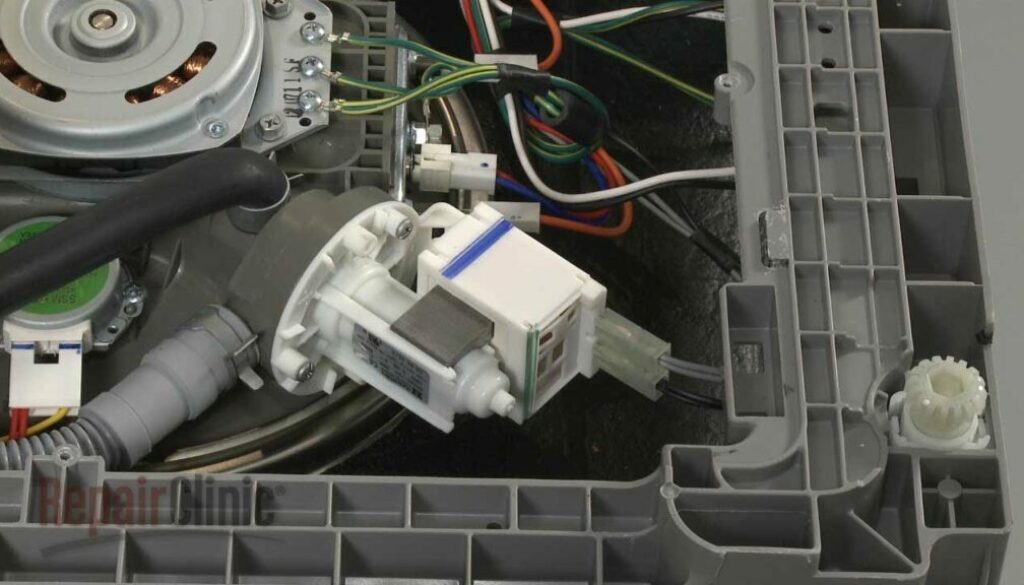 can a dishwasher drain pump be repaired