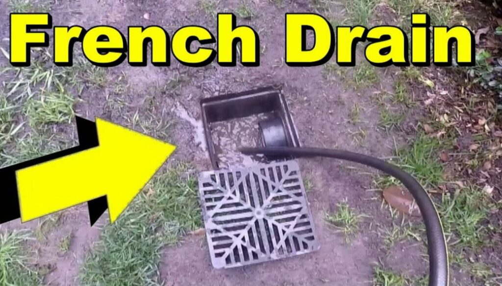 how to unblock a french drain