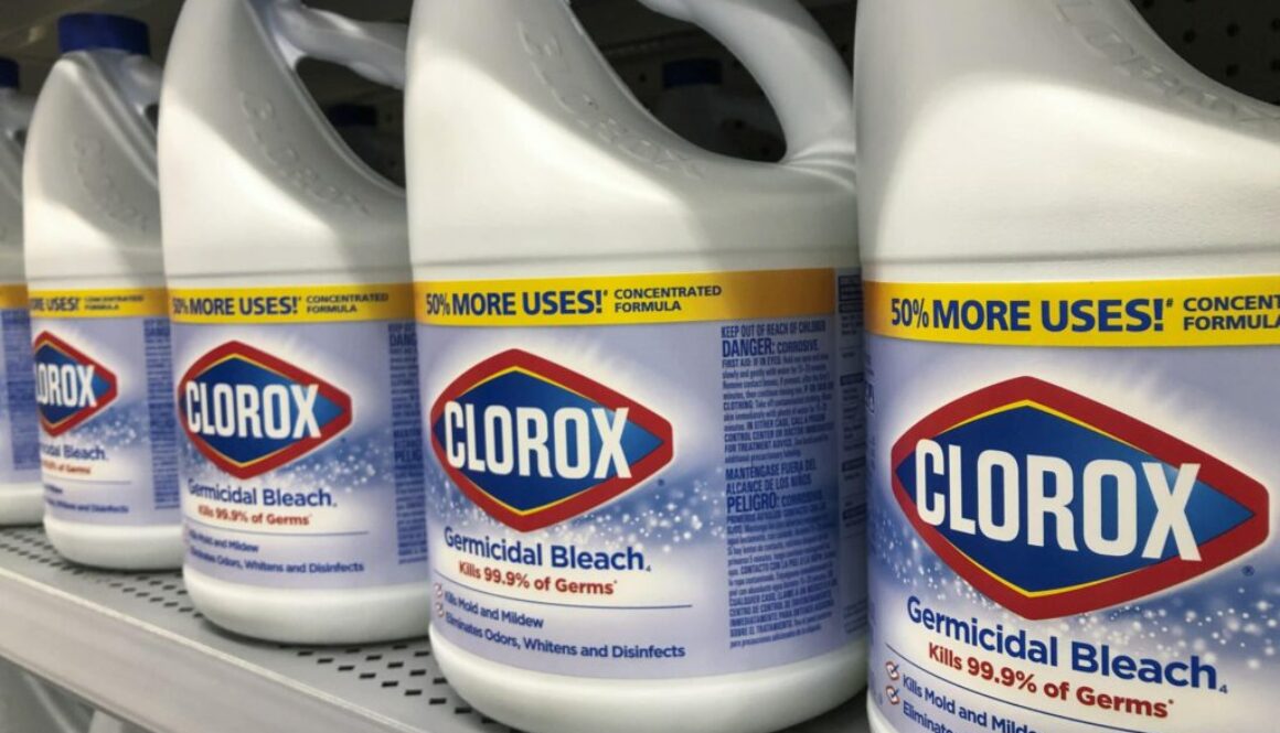 can bleach unblock drains